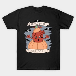 Halloween anatomy heart T-Shirt